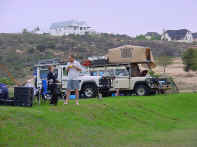 1. Some people drove up the evening before and camped on the banks of Clanwilliam dam.