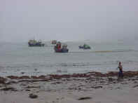 2. Fishing vessels in Hondeklipbaai bay.