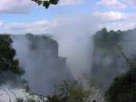 There was a lot of water going over the falls. Perhaps too much.