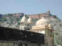 DSCN7121 Cleaned domes with Jaigarh Fort in the background